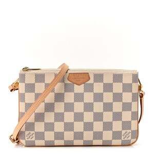 Louis Vuitton Damier Azur Double Zip #231984L16B